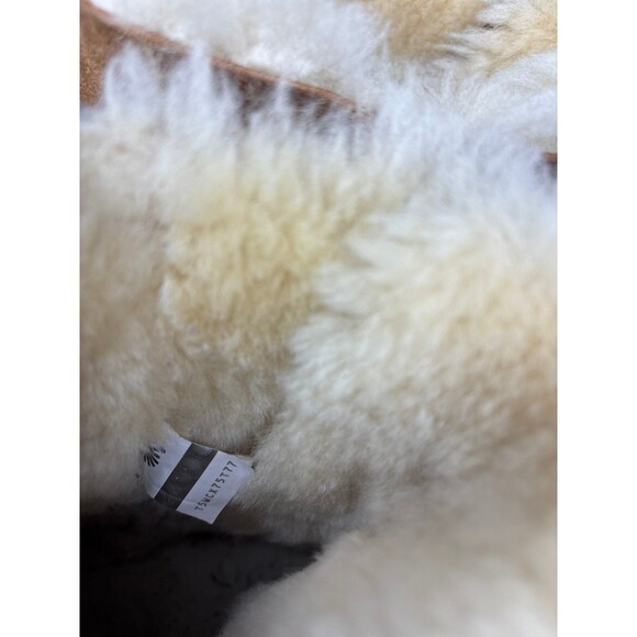 Womens Ugg Boots Bailey Bow Chestnut & Pink Suede Coquette Has Wear See Photos - Picture 10 of 12